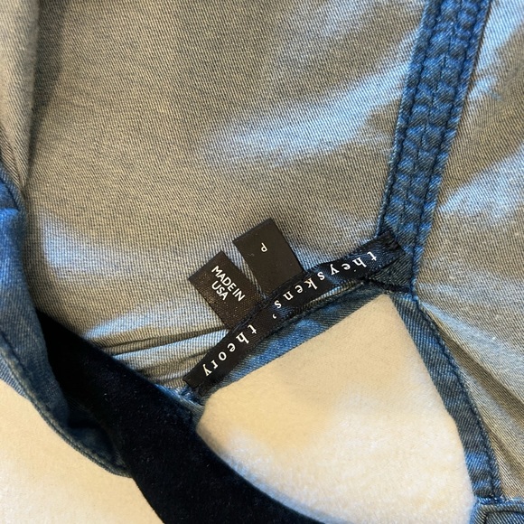 Theysken’s Theory ombré denim top/vest - Picture 3 of 3